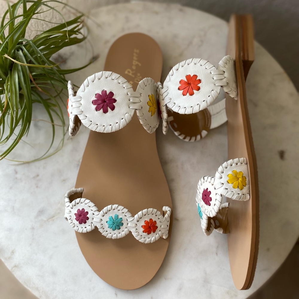 🆕 Jack Rogers Lauren Multi Slide Sandal